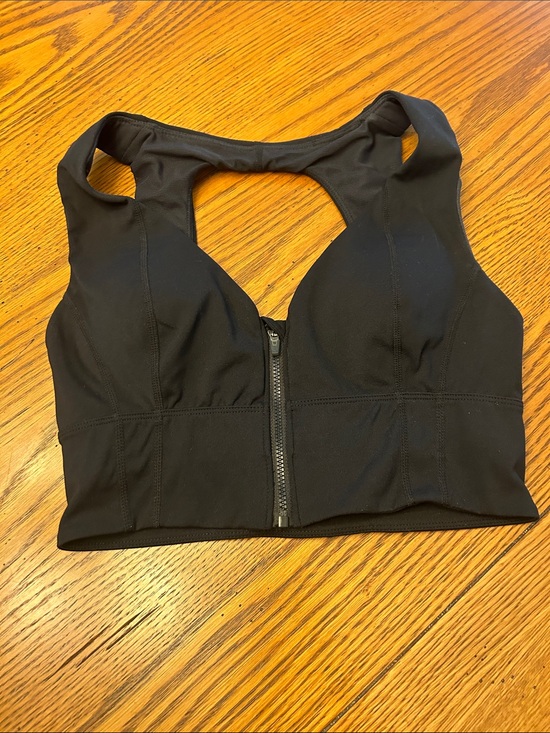 FP Movement by Free People Other - FP Movement by Free People Black Front-Zip Sports Bralette/5